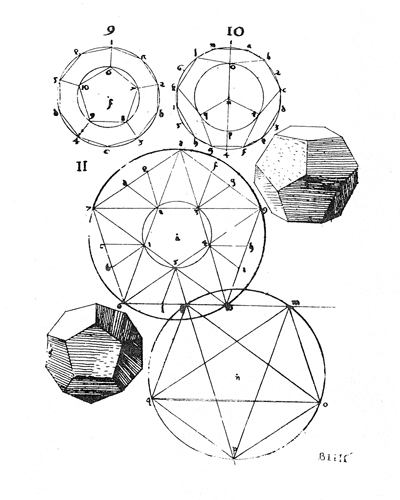 construction of Dodecahedron 
from Augustin Hirschvogel's GEOMETRIA, 1543